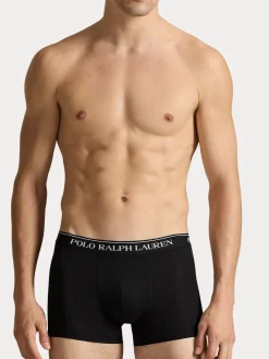 Sale Polo Ralph Lauren - Lot de boxers en coton extensible 3 Noir