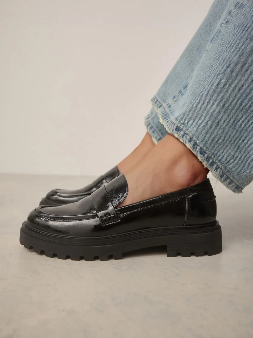 Best Next Noir - Mocassins à semelle épaisse
