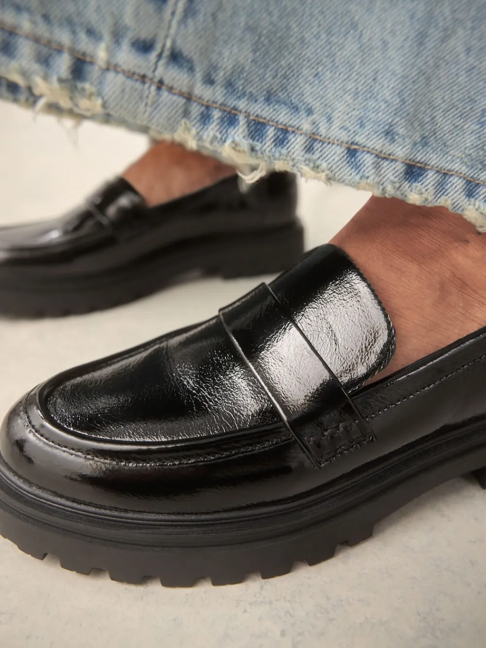 Best Next Noir - Mocassins à semelle épaisse