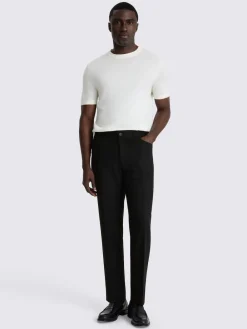 Best MOSS Noir - Pantalon à 5 poches