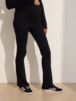 Clearance Next Noir - Pantalons de maternité en maille