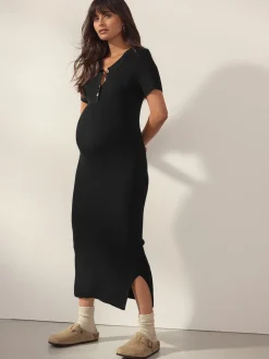 Clearance Next Noir - Peignoir de maternité