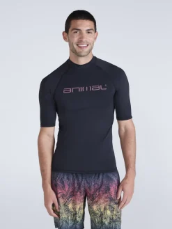 Best Animal Noir anthracite - Rash homme Kai séchage rapide