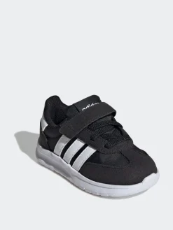 adidas Noir/Blanc - Run 70s 2.0 Baskets bébé à crochets et boucles| Baskets|Baskets