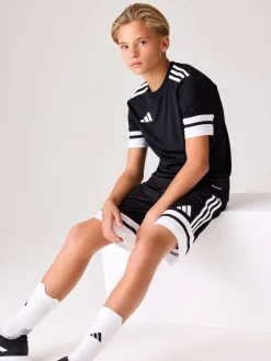 Sale adidas - Squadra 25 Kids Shorts Noir/Blanc