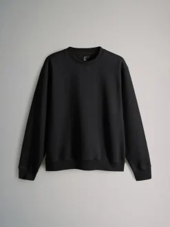 The Set Noir/Brun - Lot de 3 - Sweat-shirt à Col rond coupe Décontracté|Homme Vêtements Détente|Sweats Et Sweats À Capuche