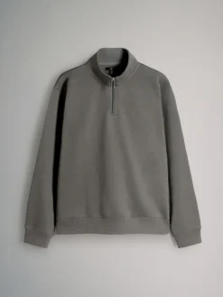 Discount The Set Noir/Gris - lot de 2 Sweat-shirts à col zippé