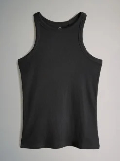 Hot The Set Noir/marron chocolat/marron taupe/stipe/blanc - lot de 5 gilets côtelés de course