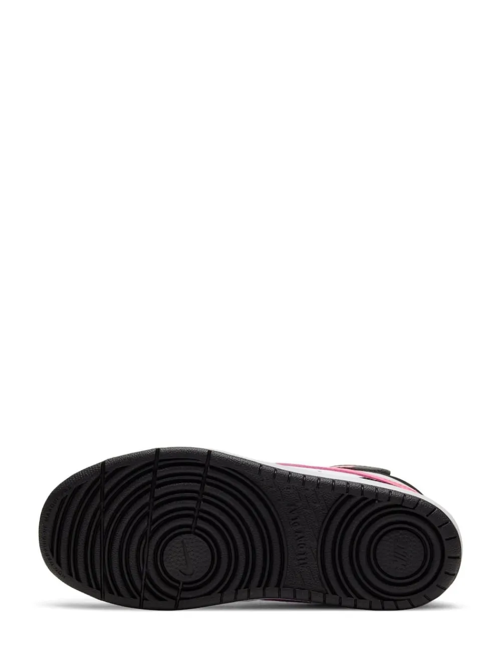 Clearance Nike - Junior Court Borough Mid Trainers Noir/Rose