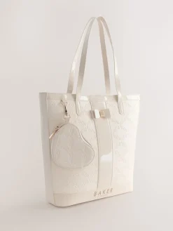 Baker by Ted Baker os - Sac cabas en PU en relief| Sacs