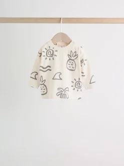 Best Next Palmier monochrome - Ensemble 6 Pieces Haut & Leggings BÉBÉ (0mois-3ans)