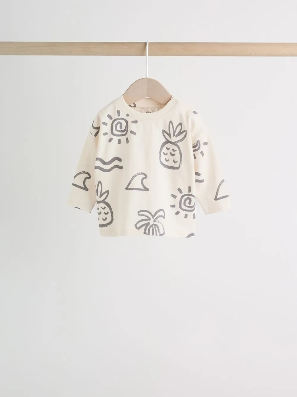 Best Next Palmier monochrome - Ensemble 6 Pieces Haut & Leggings BÉBÉ (0mois-3ans)