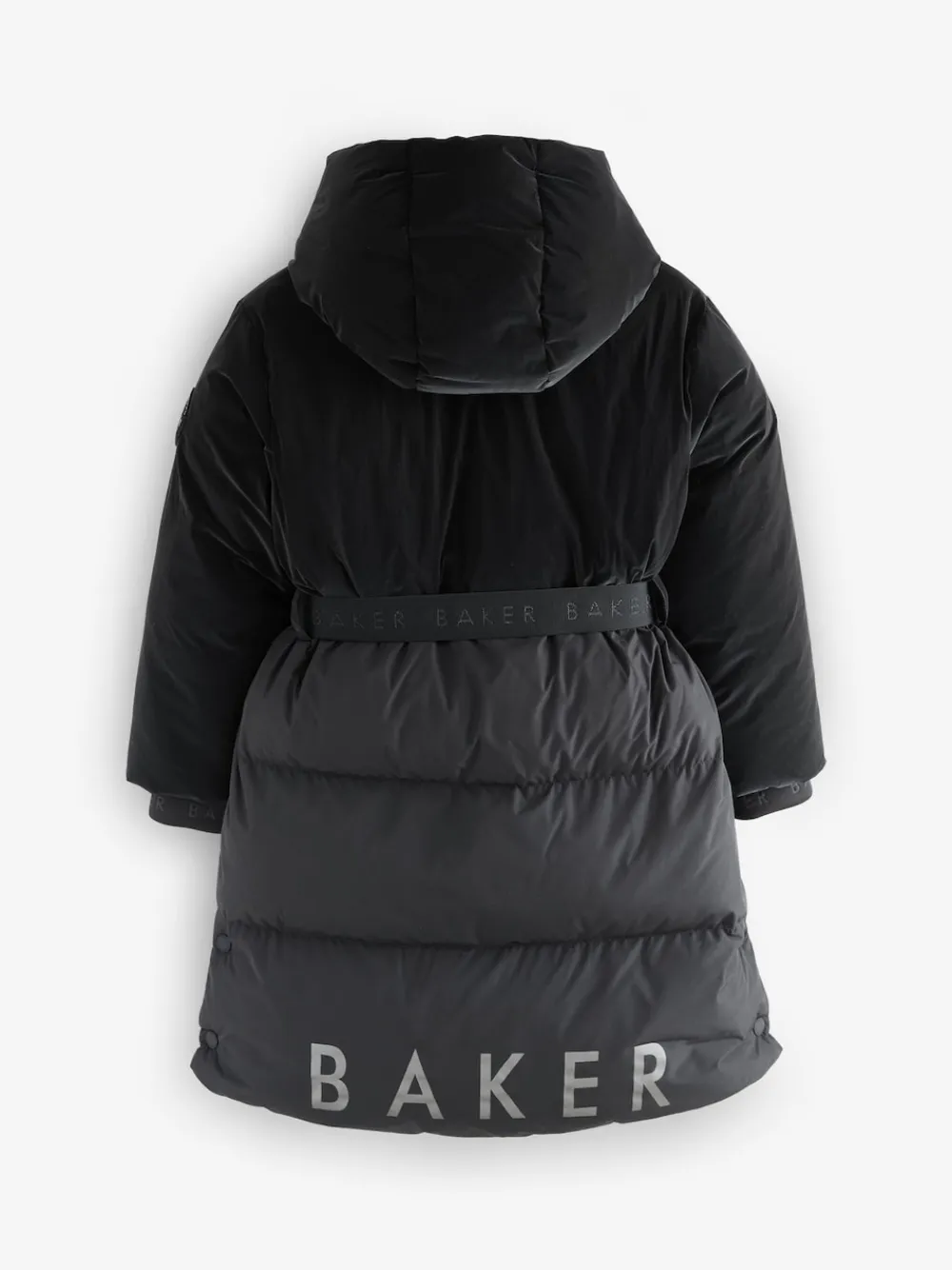Best Baker by Ted Baker Parka longue imperméable à ceinture noire rembourrée