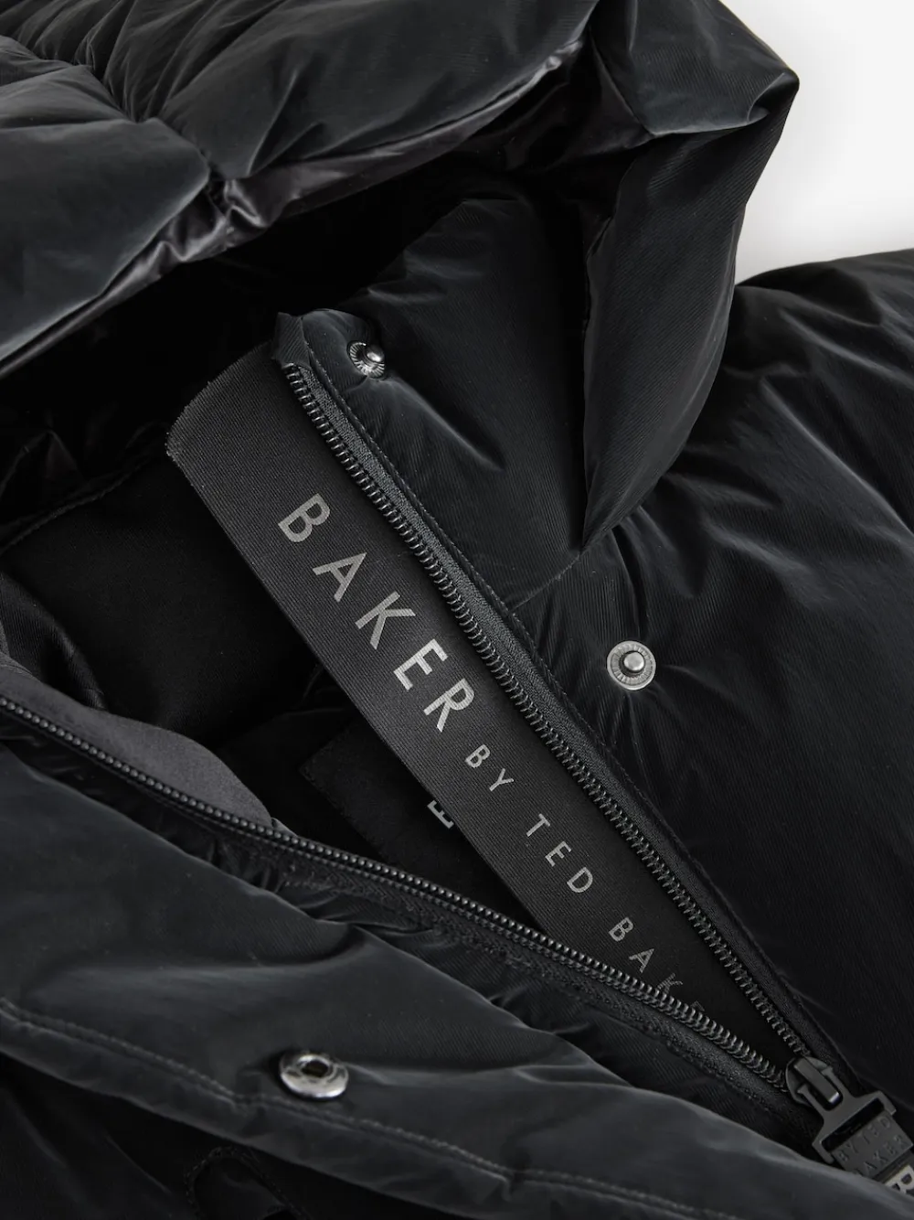 Best Baker by Ted Baker Parka longue imperméable à ceinture noire rembourrée
