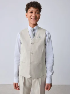 Outlet Baker by Ted Baker Pierre - ensemble gilet, chemise et cravate