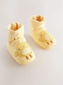 Clearance Next Poussin jaune - Chaussures bébé à chaussettes (0à18mois)