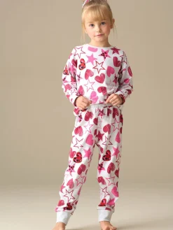 Angel & Rocket Pyjama Stella Cœur et Étoile Léopard| Tous Les Vêtements De Nuit|Vêtements De Nuit Et Pyjamas