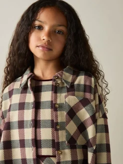 Best Reiss Chemises à carreaux surdimensionnées en tissu d'Elif