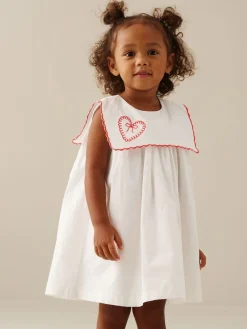 Angel & Rocket Robe brodée Betty à col festonné| Robes