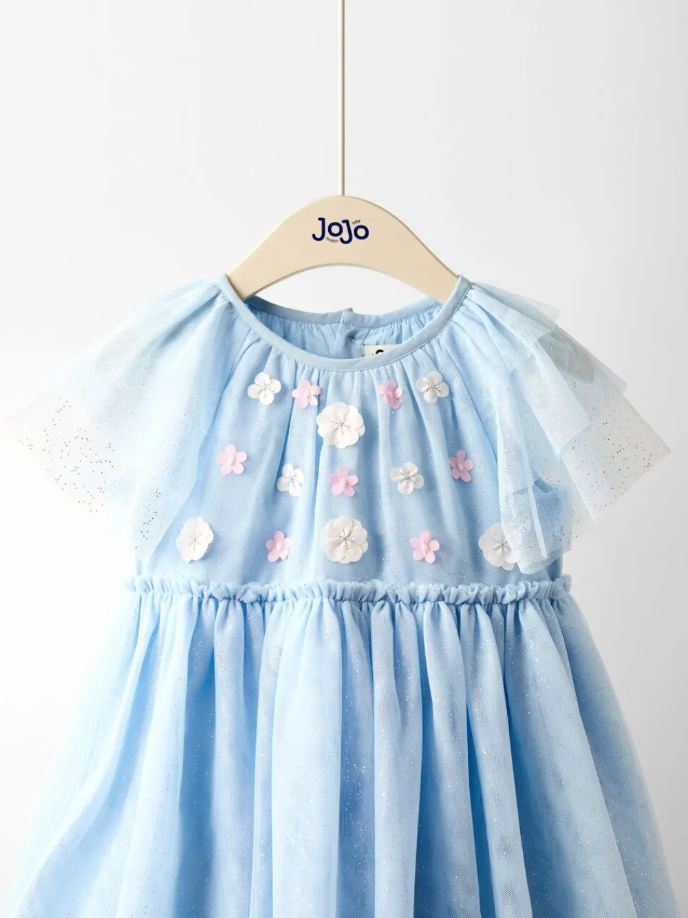 Best Jojo Maman Bébé Robe de soirée en tulle appliqué