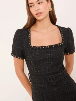Best Lipsy Robe mi-longue Boucle à manches courtes