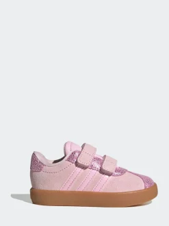 New adidas Rose - Vl Cour 3.0 Baskets enfant à crochets et boucles