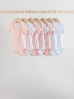 Sale Next Rose - Body bébé à manches courtes