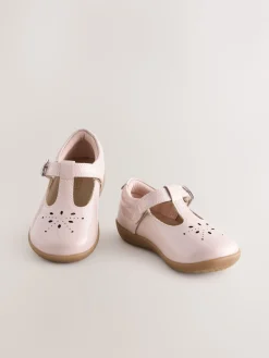 Next Rose - Chaussures premiers pas avec barre en T à fermeture par contact| Premières Chaussures