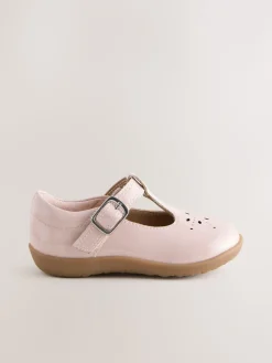 Next Rose - Chaussures premiers pas avec barre en T à fermeture par contact| Premières Chaussures