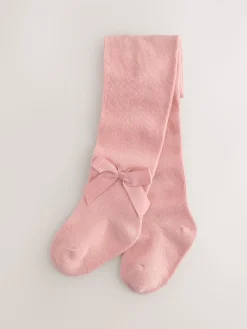 Best Next Rose - Collants à nœud bébé (0mois-2ans)