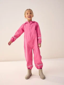 Clearance Next Rose - Combinaison imperméable zippée à capuche (12mois -10ans)