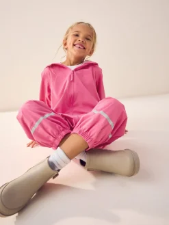 Clearance Next Rose - Combinaison imperméable zippée à capuche (12mois -10ans)