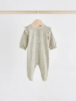 Outlet Next Rose - Lot de 3 dors-bien bébé avec turbans assortis (0mois2ans)