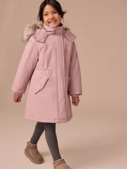 Discount Next Rose - Manteau matelassé imperméable (3-16ans)