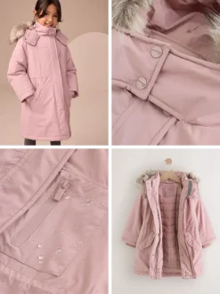 Discount Next Rose - Manteau matelassé imperméable (3-16ans)