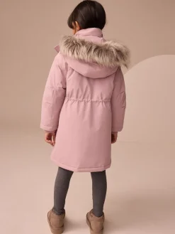 Discount Next Rose - Manteau matelassé imperméable (3-16ans)
