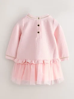 Baker by Ted Baker Rose - Robe jacquard à ourlet en maille gaufrée| Robes