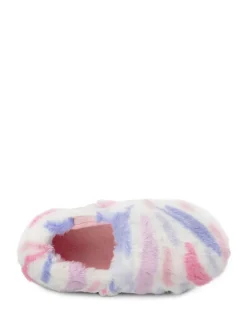 Totes Rose - Vert Short Full Back Fleece Winter Slippers| Chaussons|Chaussons
