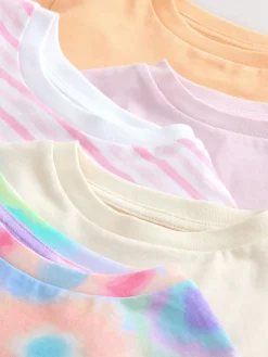 Online Next Rose abstrait - Pack T-shirt 5 (3-16ans)