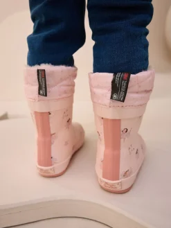Clearance Next Rose fée - Bottes de pluie Personnage Thinsulate avec poignets doublés