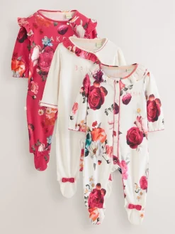 Baker by Ted Baker - Lot de 3 dors-bien Rouge