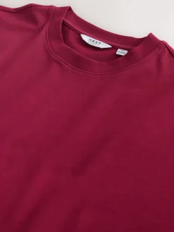 Hot Next - Coupe ample - T-shirt épais Rouge