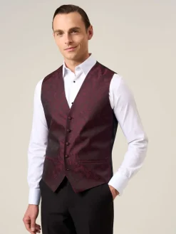 Discount Skopes Rouge - Gilet Party Motif paisley