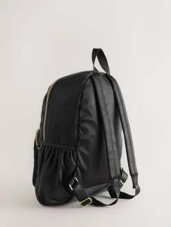 Baker by Ted Baker Sac à dos Filles Back To School noir matelassé avec étui à crayons| Sacs