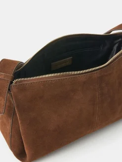 Accessorize Sac bandoulière en Daim|Femme Sacs Et Sacs À Main