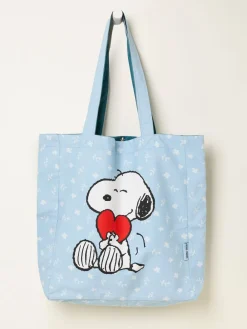 Sale Fat Face Sac cabas réversible FatFace Cœur Snoopy