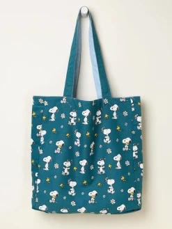 Sale Fat Face Sac cabas réversible FatFace Cœur Snoopy