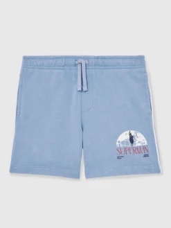 Warner Bros Superman | Shorts à logo Reiss Imprimé| Shorts