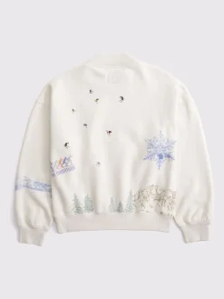 Abercrombie & Fitch Sweat-shirt Ski Resort Sunday Col rond|Femme Sweats Avec Ou Sans Capuche