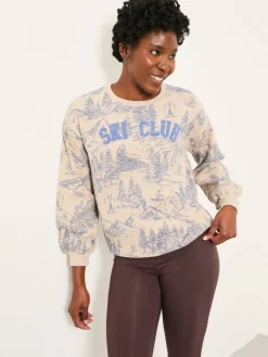 Hot Fat Face Sweat-shirt col rond FatFace Ski Club